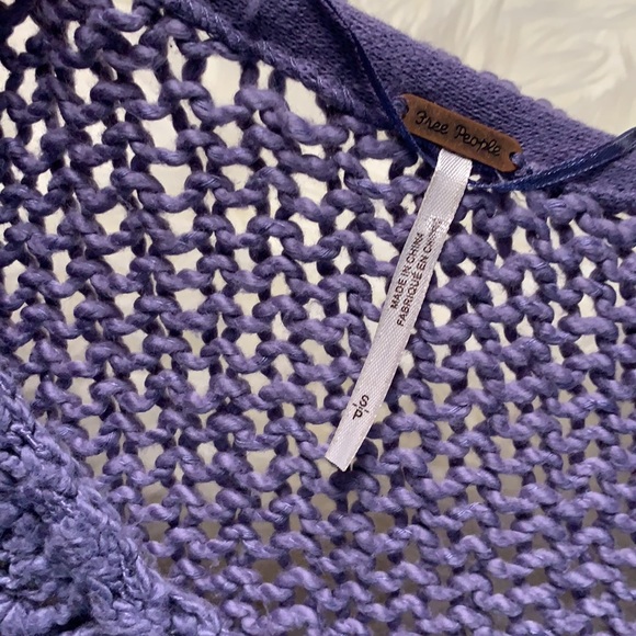 FREE PEOPLE Light weight knit crop sweater - Picture 3 of 3